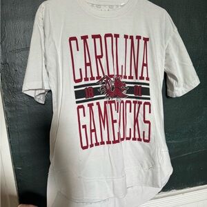 Carolina Gamecocks White and Red T-Shirt